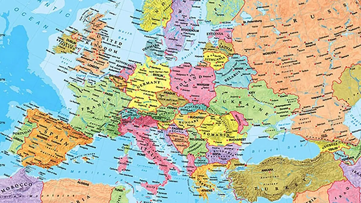 Európa országai és városai amelyek a műveltségi kvízben is előfordulnak