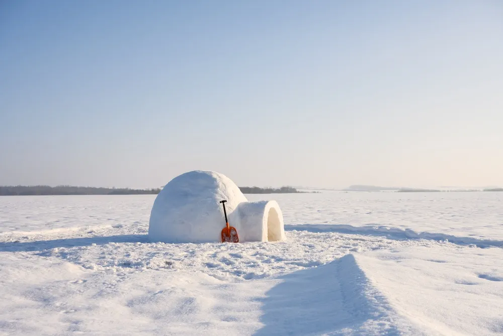 A speciális hűtőkabin Japánban olyan hideget árazt, mint egy iglu