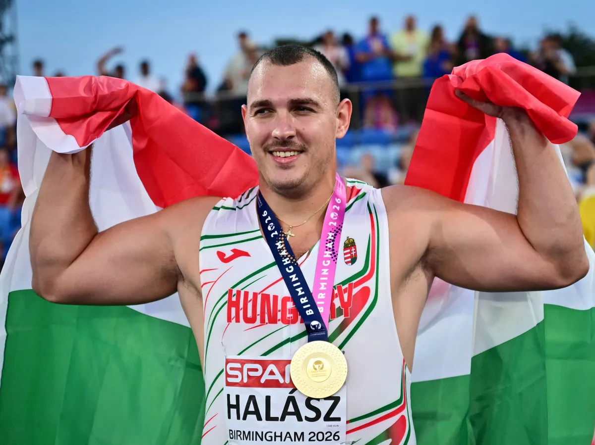 Halász Bence a birminghami Eb-n már az első dobásával döntőbe került 