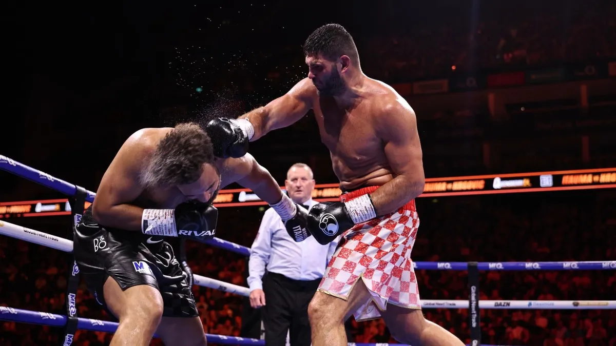 A brit bokszoló, Moses Itauma hiába kezdett jobban, végül kikapott a horvát Filip Hrgovictól
