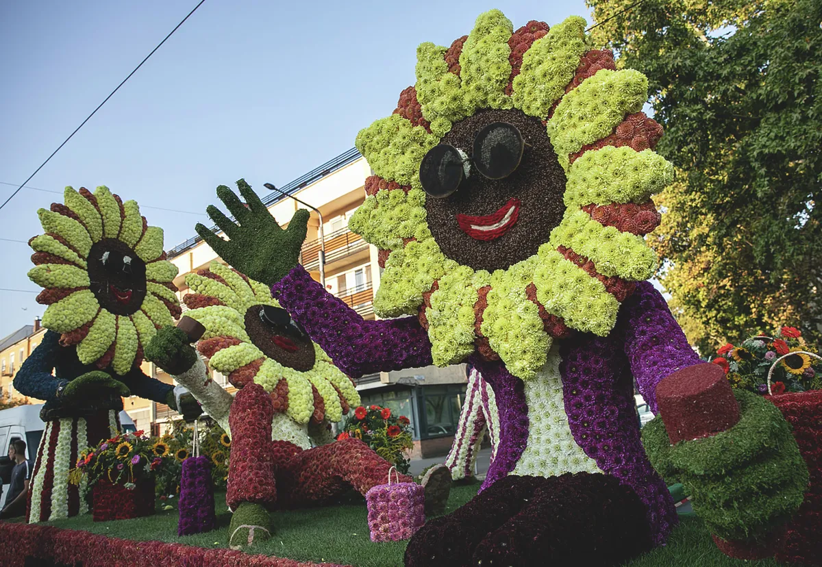 Debreceni Virágkarnevál augusztus 20-án