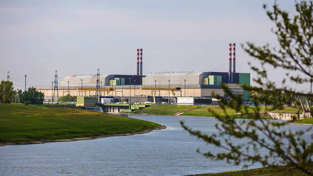 Paks atomerőmű atomeromu nukleáris energia villamos áram termelés beruházás ipari létesítmény veszély környezetszennyezés 2017 04 10 Fotó: Kállai Márton