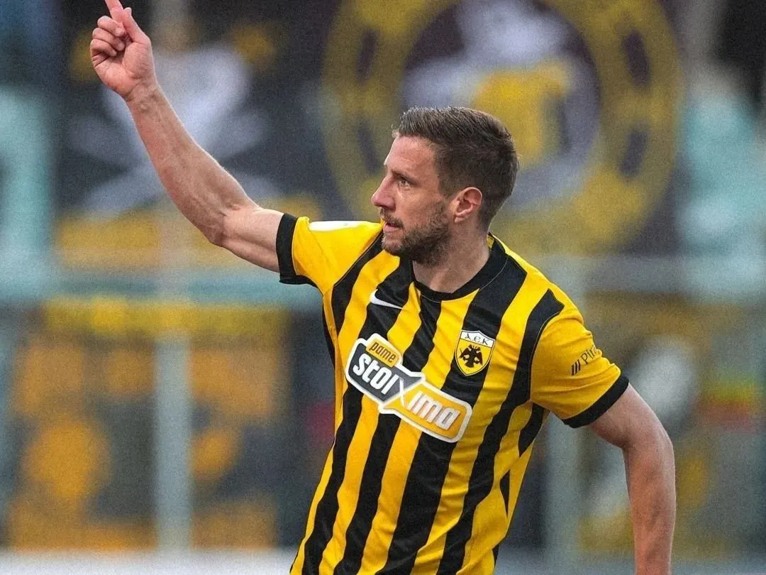 Varga Barnabás tavasszal öt góllal és két gólpasszal járult hozzá az AEK Athén bajnoki címéhez