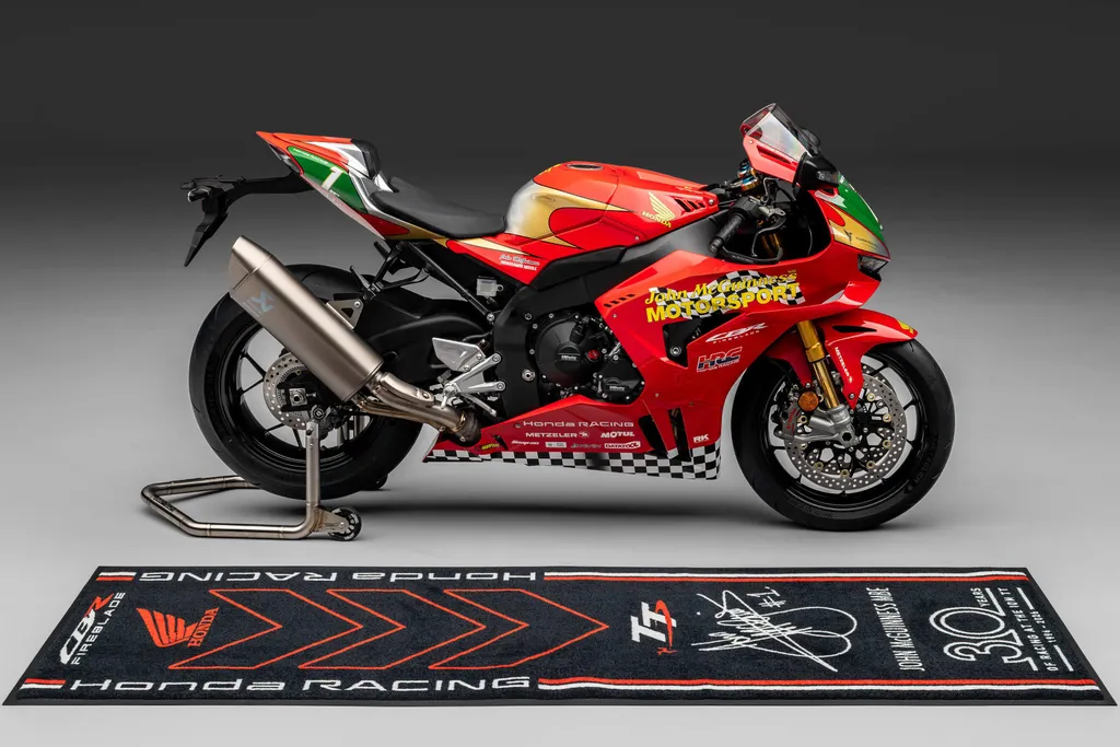 Limited Edition John McGuinness 30th Anniversary Replica CBR1000RR-R Fireblade SP