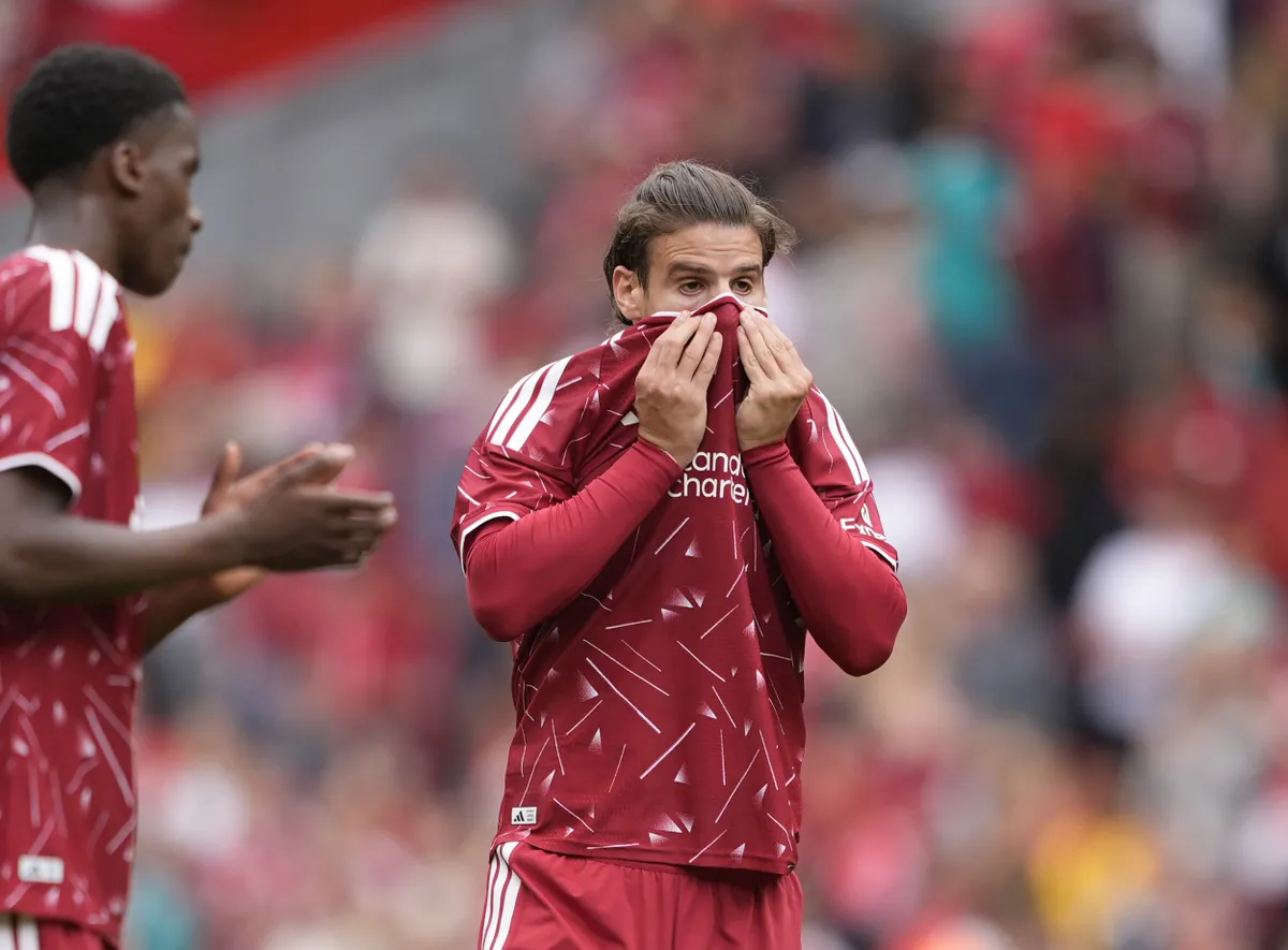 Kerkez Milos a Newcastle-Liverpool mérkőzésen