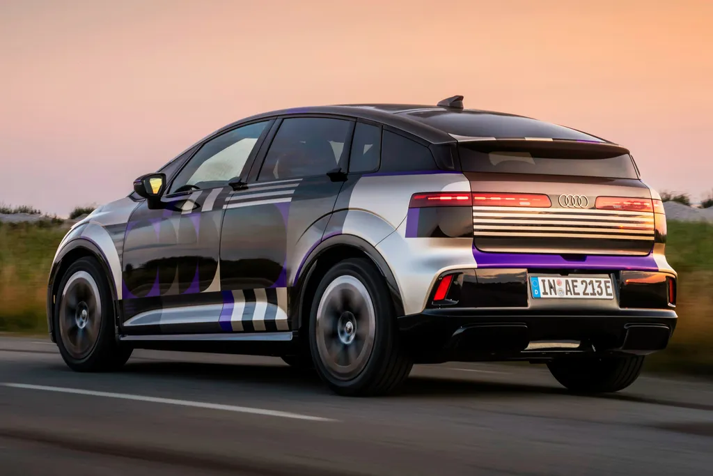 Audi A2 e-tron with design livery