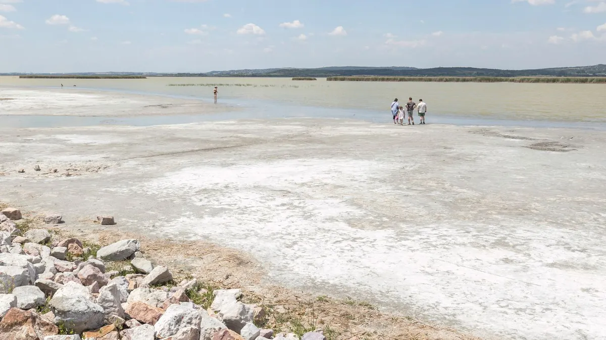 Velencei-tó: rendkívüli beavatkozás kezdődik az alacsony vízállás miatt