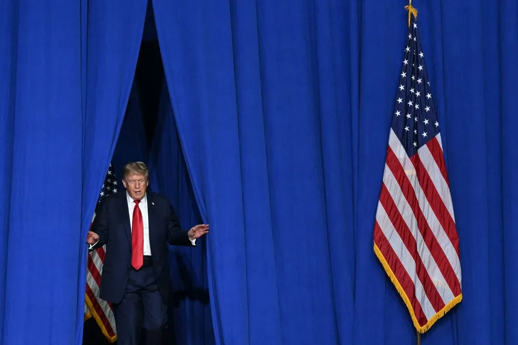 Donald Trump Fotó: SAUL LOEB / AFP