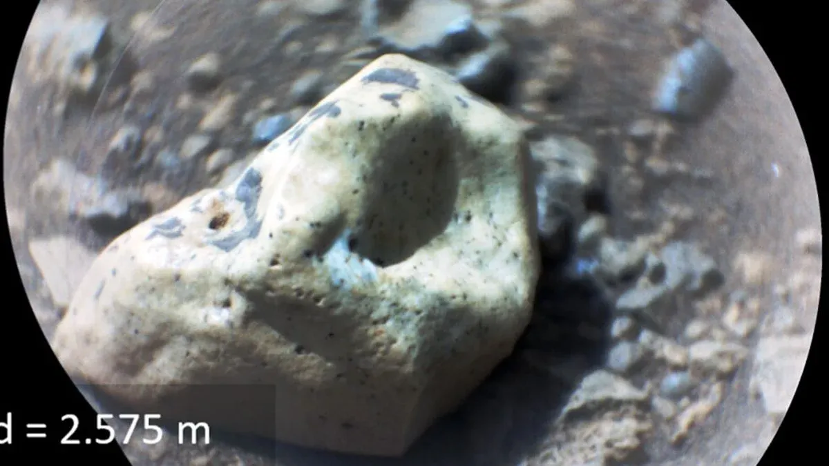 marsi korund, Perseverance marsjáró, Coffee Cove kőzet, Jezero-kráter, Mars, NASA, krómtartalmú korund, marsi kőzetvizsgálat
