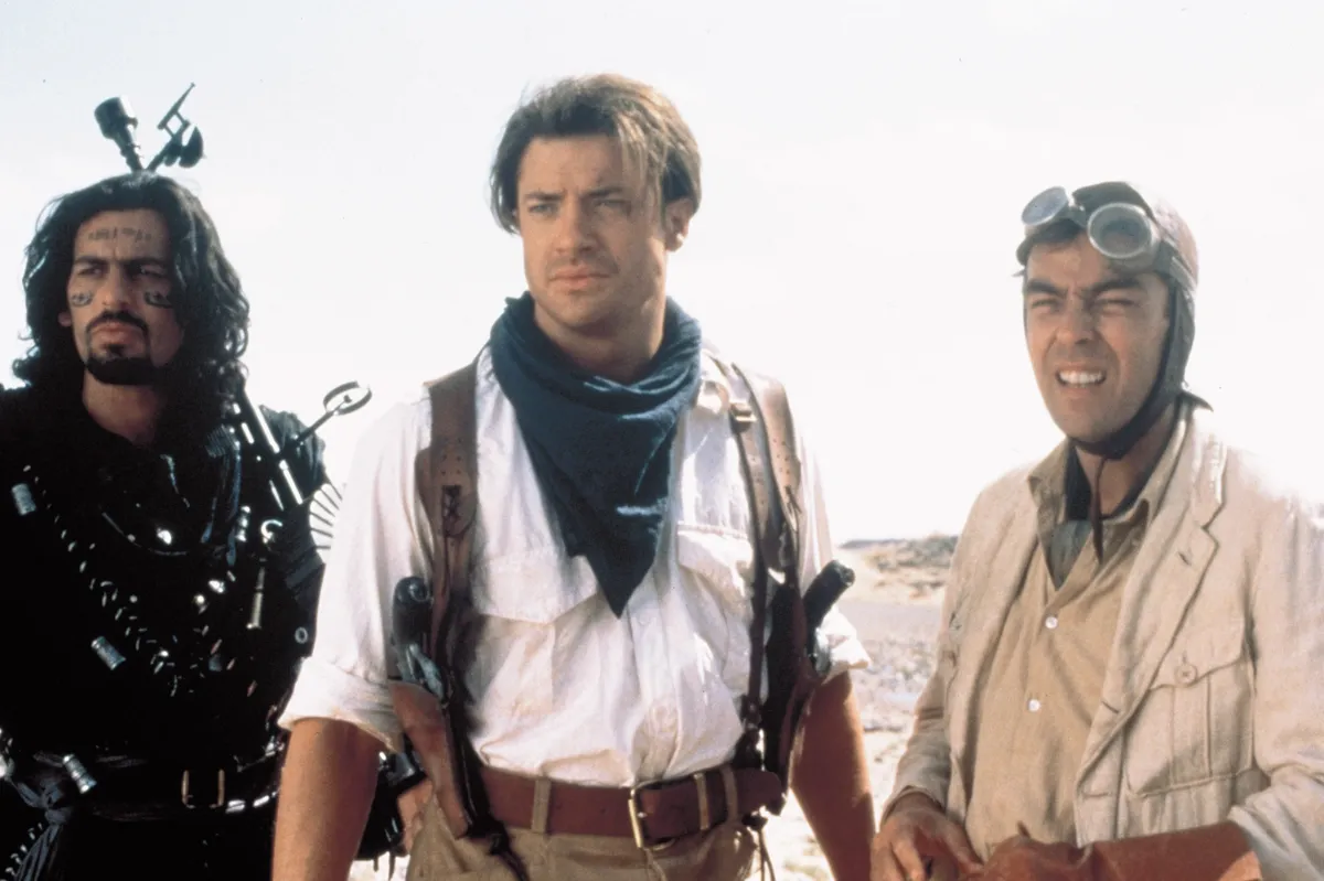 Brendan Fraser és A múmia szereplői