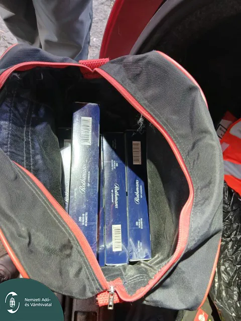 A NAV pénzügyőrei összesen 340 doboz cigarettát foglaltak le