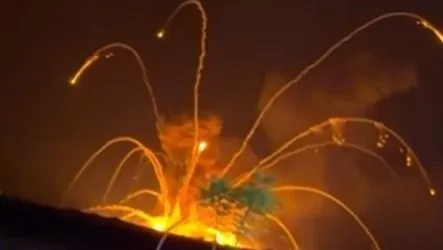 Robbanások voltak egy szíriai katonai lőszerraktárban