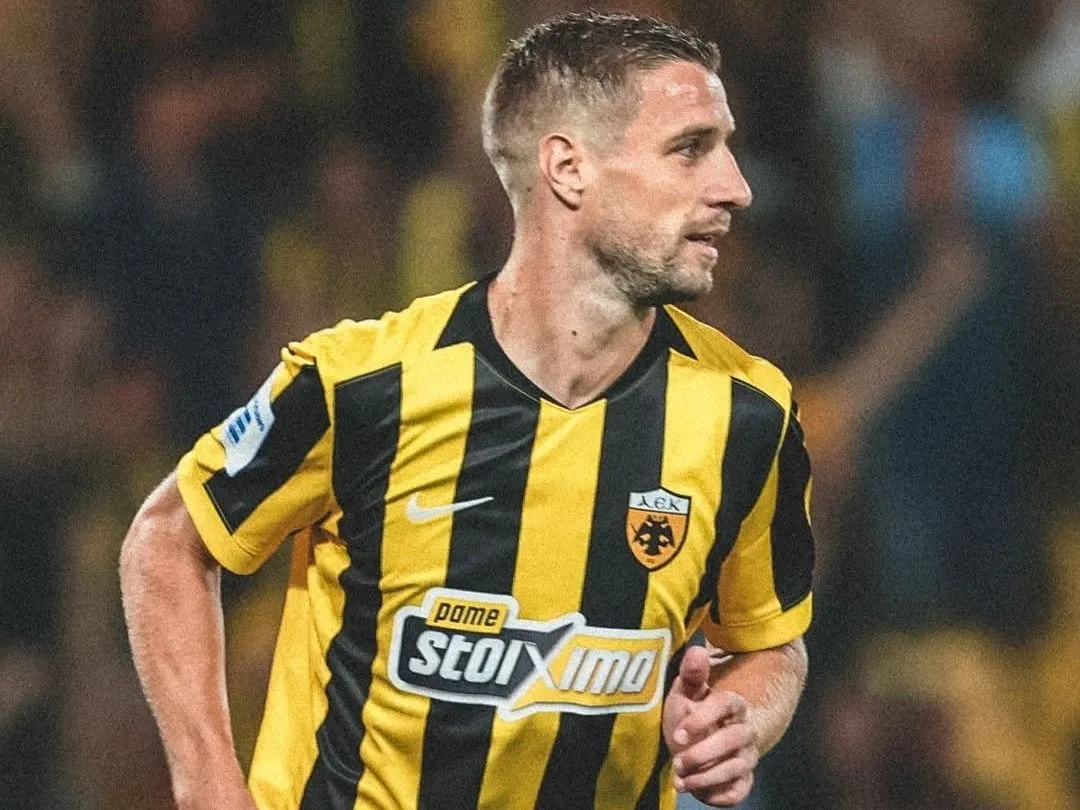 Varga Barnabás duplázott az AEK Athén-Arisz görög bajnoki mérkőzésen