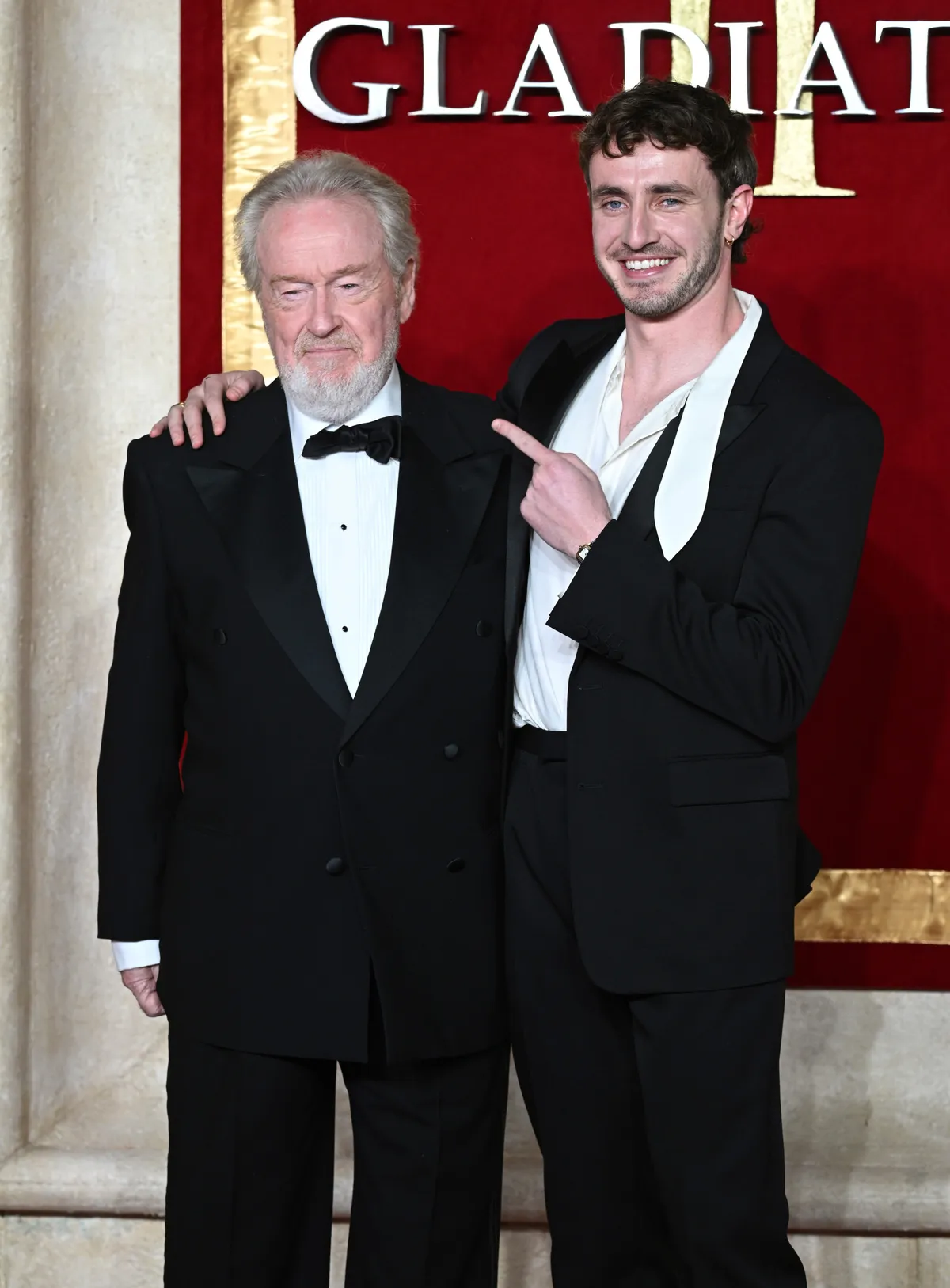 Ridley Scott és Paul Mescal együtt dolgoztak a Gladiátor második részén.