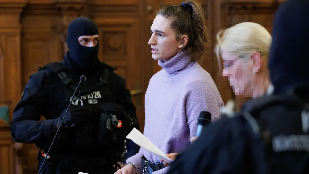 Az antifa aktivista Maja Trux 8 év fegyházbüntetést kapott első fokon
