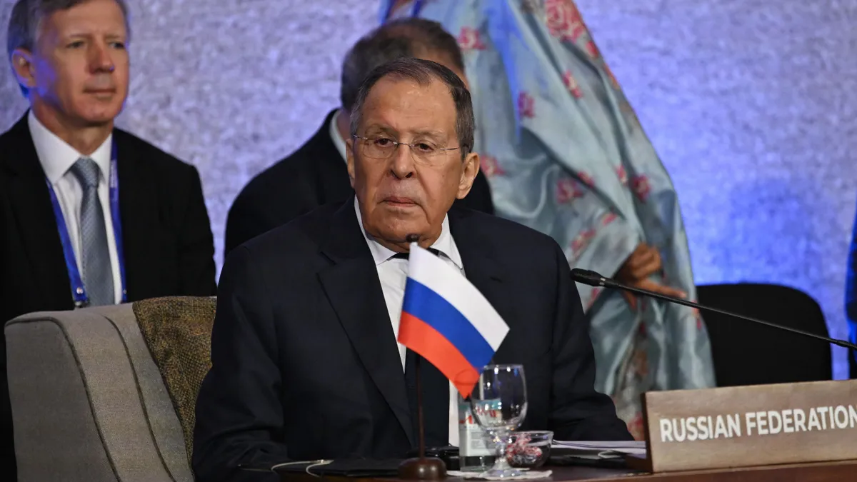 Lavrov: a lipcsei drónvád egy valódi háború kezdetét jelentheti