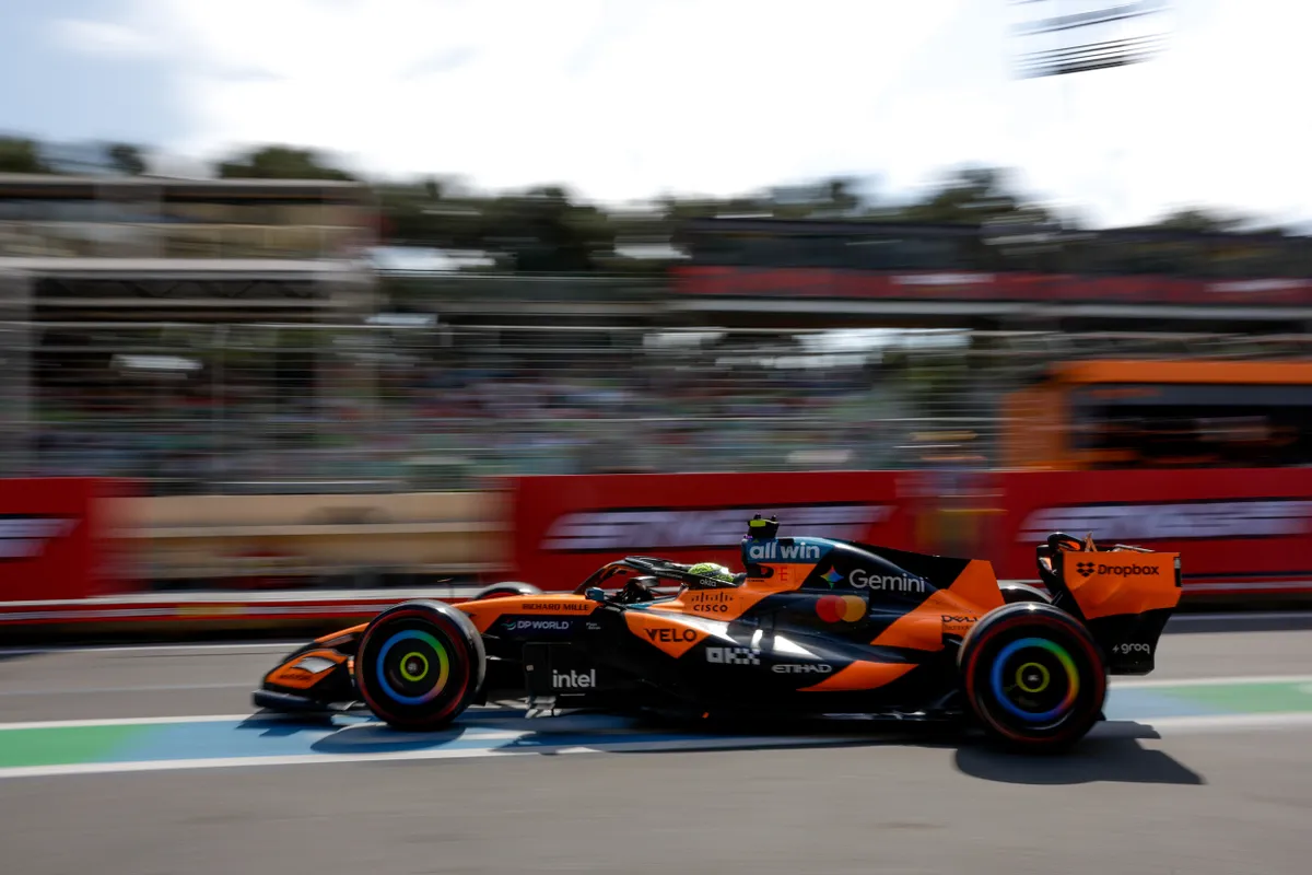 Lando Norris a Forma-1-es Azeri Nagydíjon