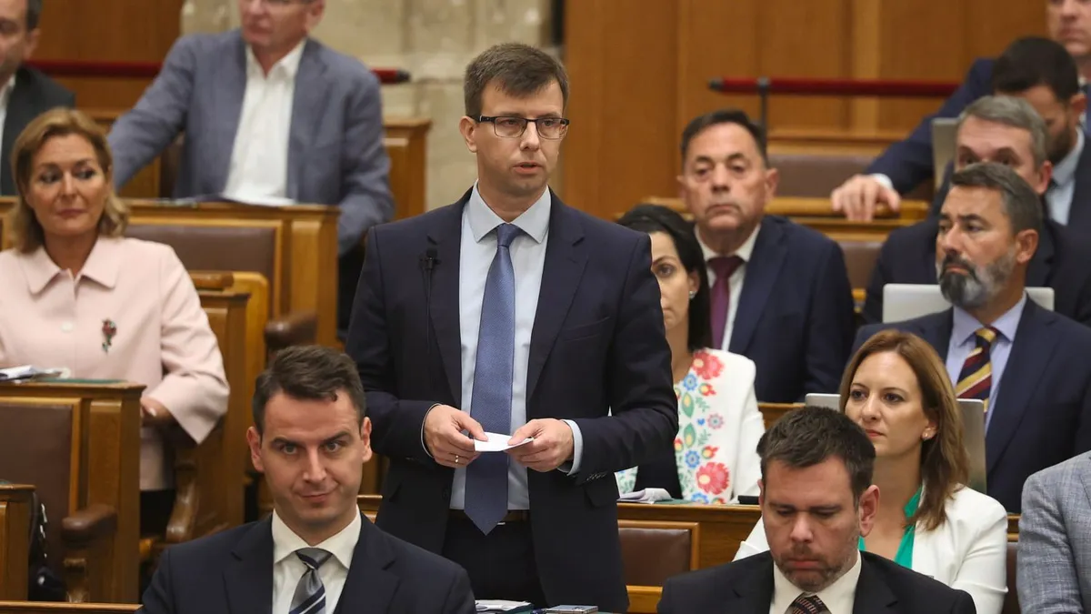 Fidesz-frakció: Orbán Anita mai feljelentése komolytalan - a képen: Bóka János a Fidesz frakcióvezetője Fotó: Hatlaczki Balázs