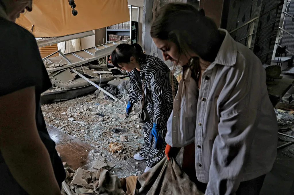 Apartment Buildings Damaged In Russian Attack In Odesa