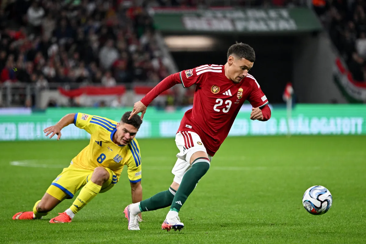 Redzic Damir a Magyarország-Ukrajna Nemzetek Ligája-mérkőzésen