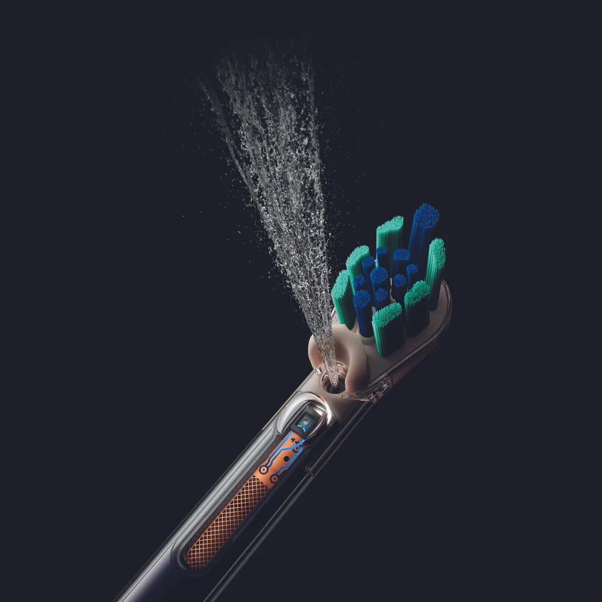 Dyson CameraJet tech imagery, plain background, JPEG, PSD