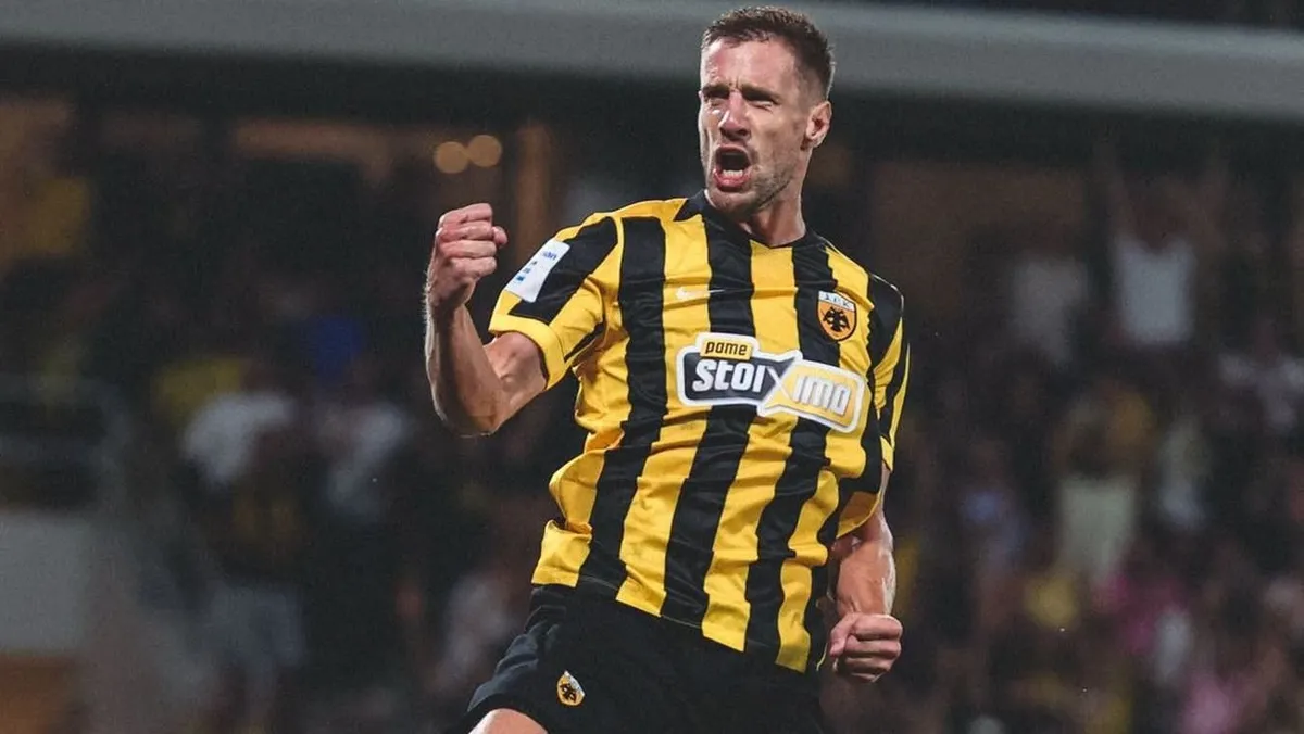 Megint Varga Barnabás volt az AEK Athén hőse