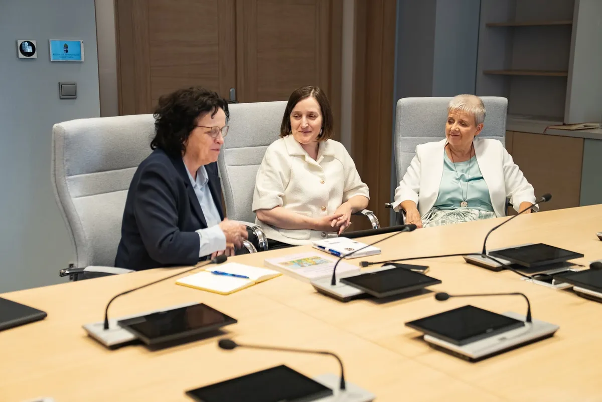 Lannert Judit: Az olvasás népszerűsítése közös ügy. Fotó: Facebook.com/Lannert Judit