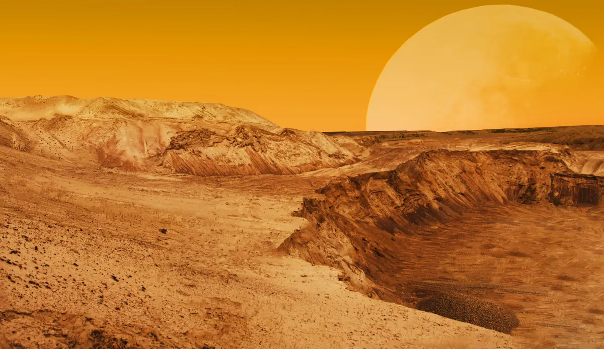 fotó a Mars bolygó felszínéről