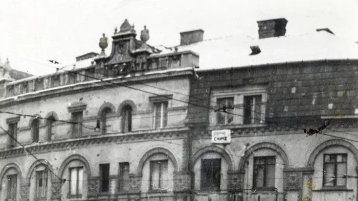 Westend-ház, Nyugati tér, Fortepan