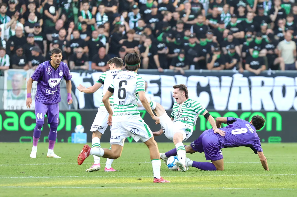 A szezon első Fradi-Újpest derbijét a Groupama Arénában rendezték