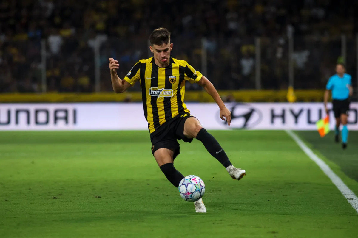 Vitális Milán végigjátszotta az AEK Athén–LASK BL-meccset 