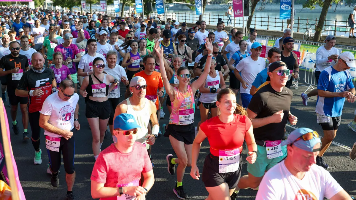 Budapest 20250907 Atlétika Wizzair félmaraton fotó török attila Nemzeti Sport