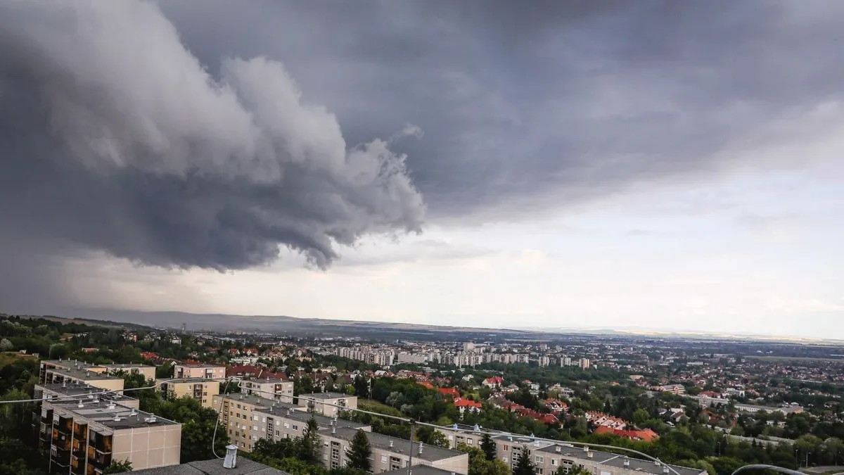 Az időjárás előrejelzések jégesőt is ígérnek