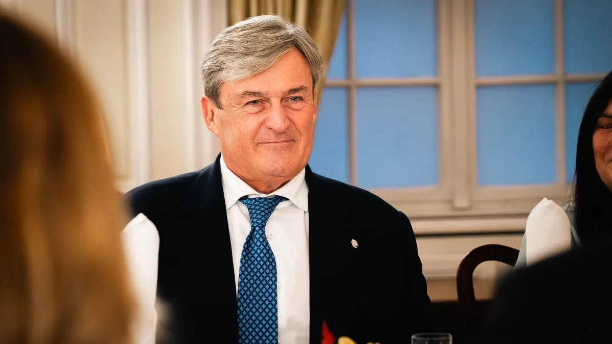 Kapitány István szerint Magyarország 2027 októberére megoldhatja az orosz gáz kiváltását (Fotó: Facebook/Kapitány István)