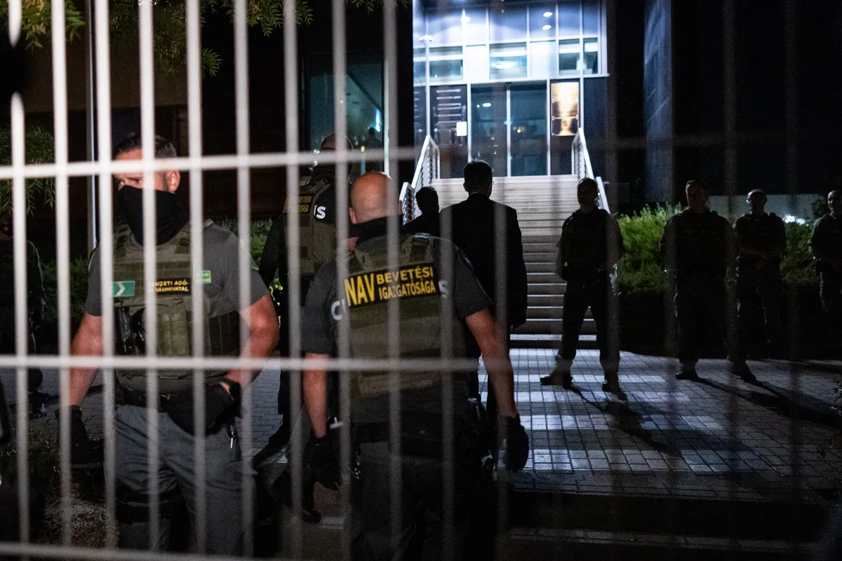 Hankó Balázs a NAV Bűnügyi Főigazgatóságánál várták