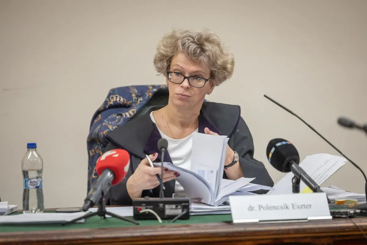 a leforrázott kisfiú ügyét tárgyaló bírónő