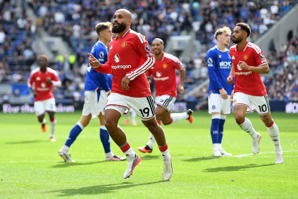 Bryan Mbeumo szerzett vezetést az Everton-Manchester United meccsen