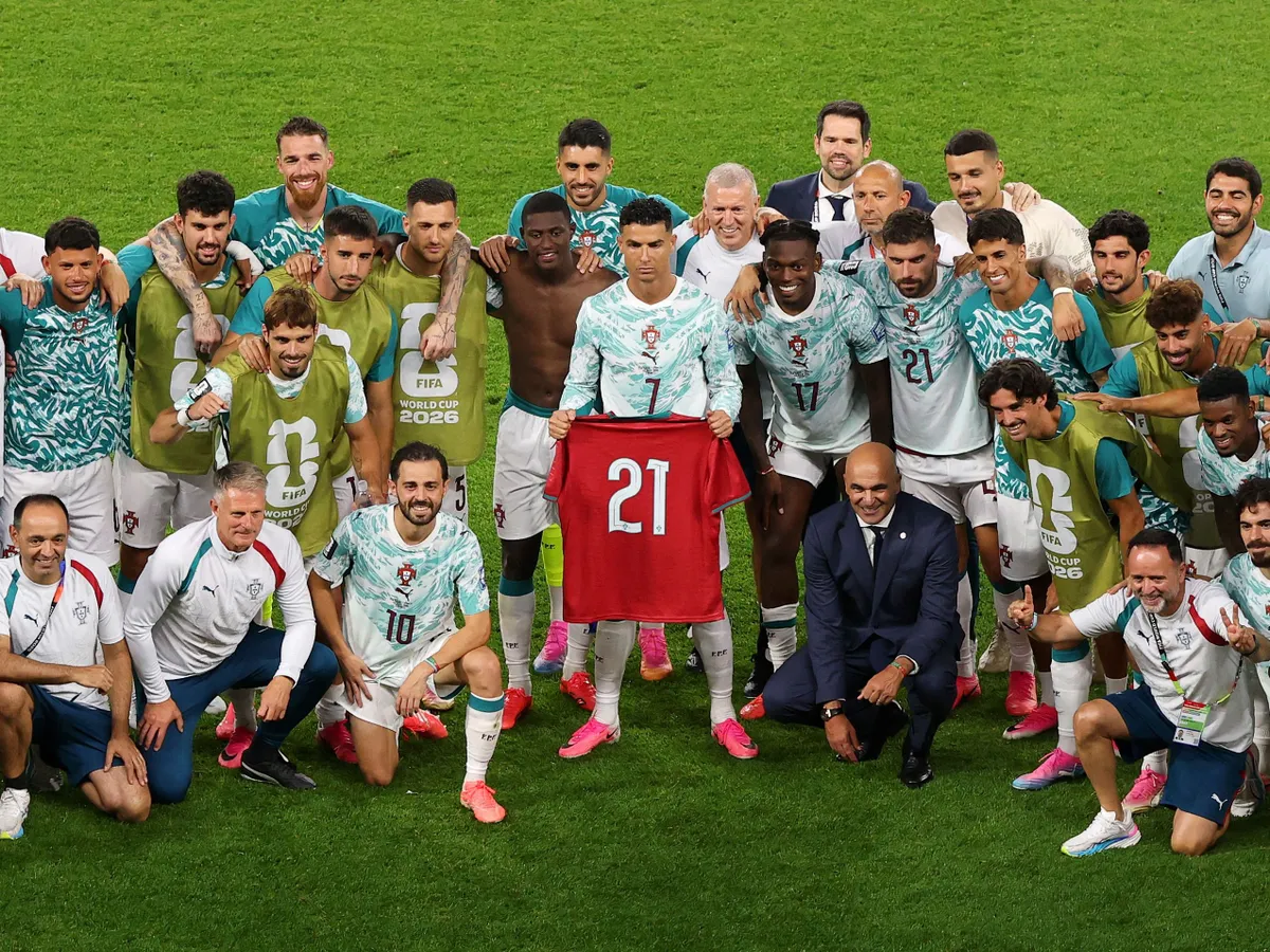 Ronaldo és a portugál válogatott játékosai a nyári világbajnokságon sem feledkeztek meg Diogo Jota emlékéről