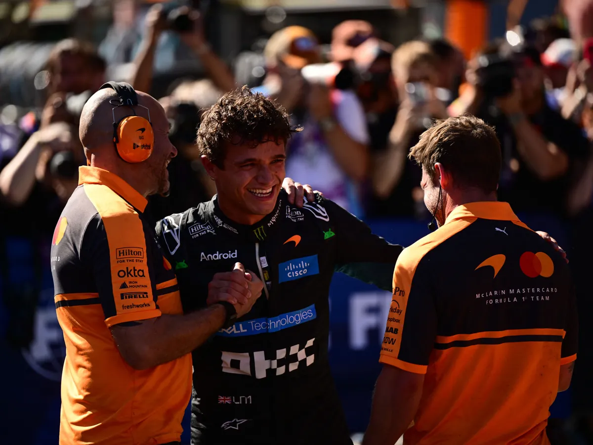 A világbajnoki címvédő Lando Norris nyerte a madridi F1-es időmérőt