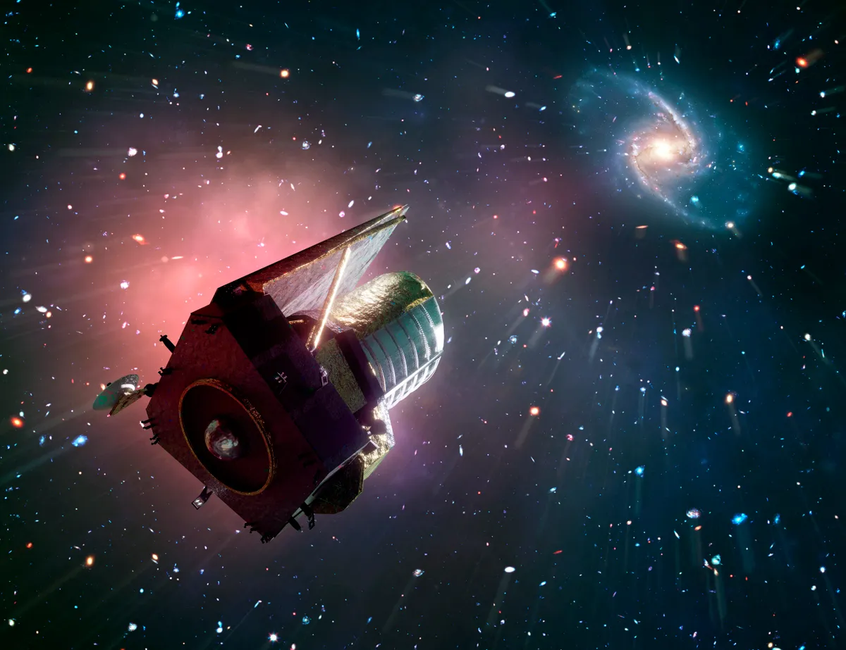 sötét anyag, galaxisok, univerzum, csillagászat, sötétanyag-kutatás, űrtávcső, kozmológia
