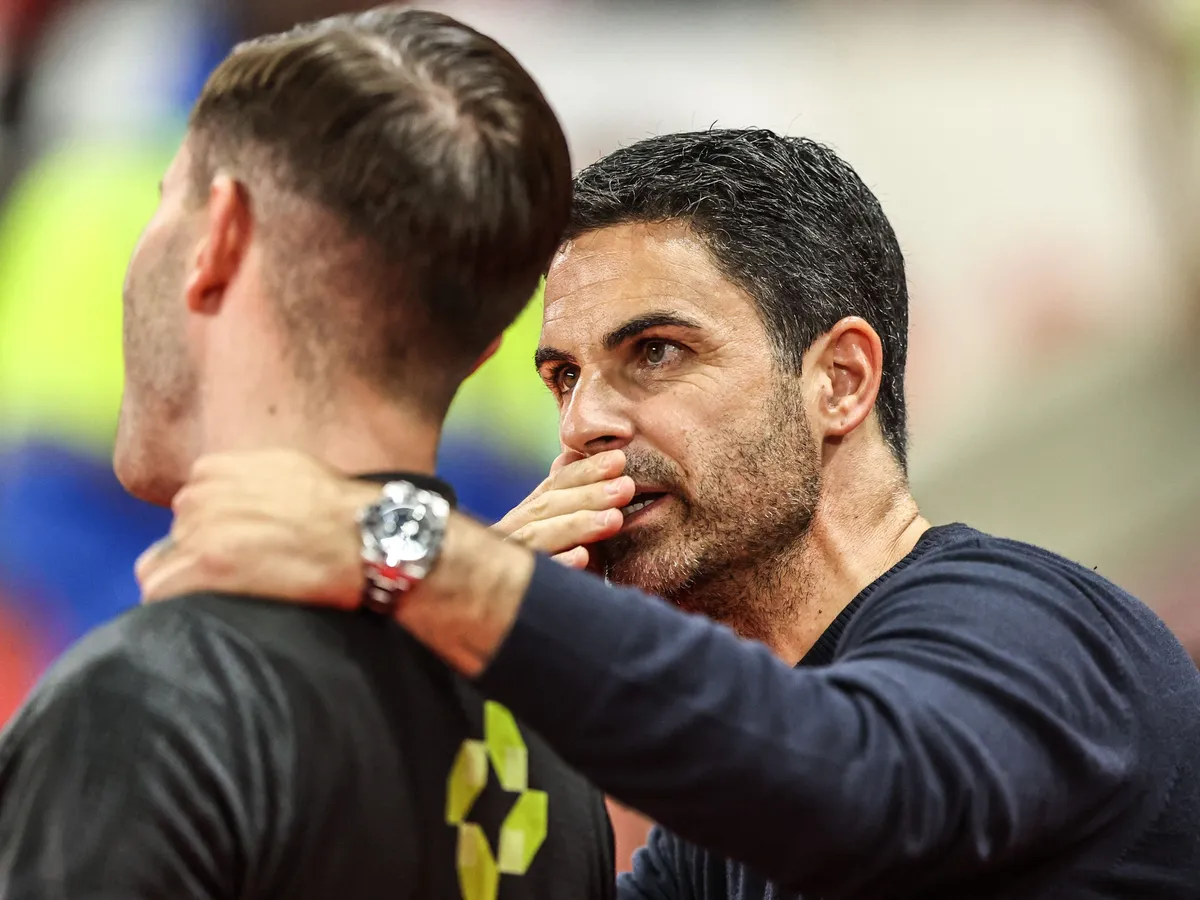 Mikel Arteta nem értette a játékvezető döntését a Sunderland elleni meccsen