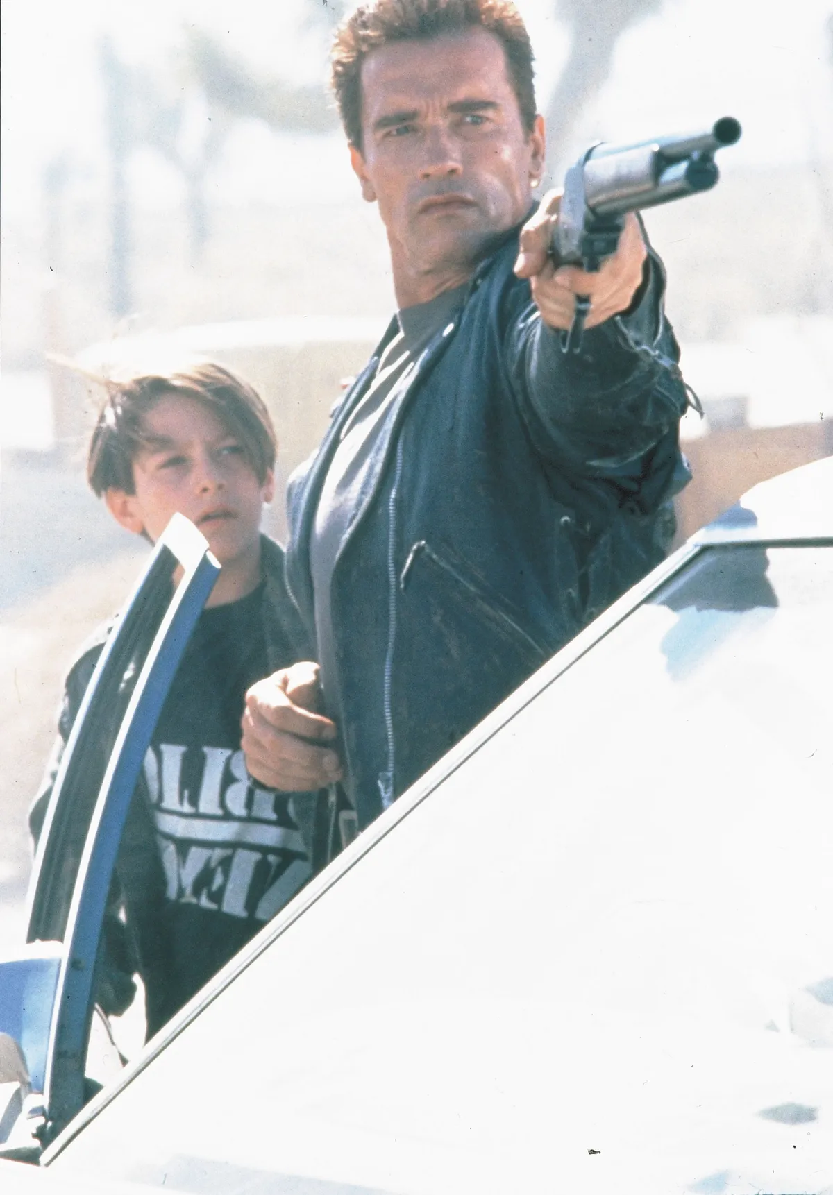 Arnold Schwarzenegger a Terminátor 2 főszereplője.