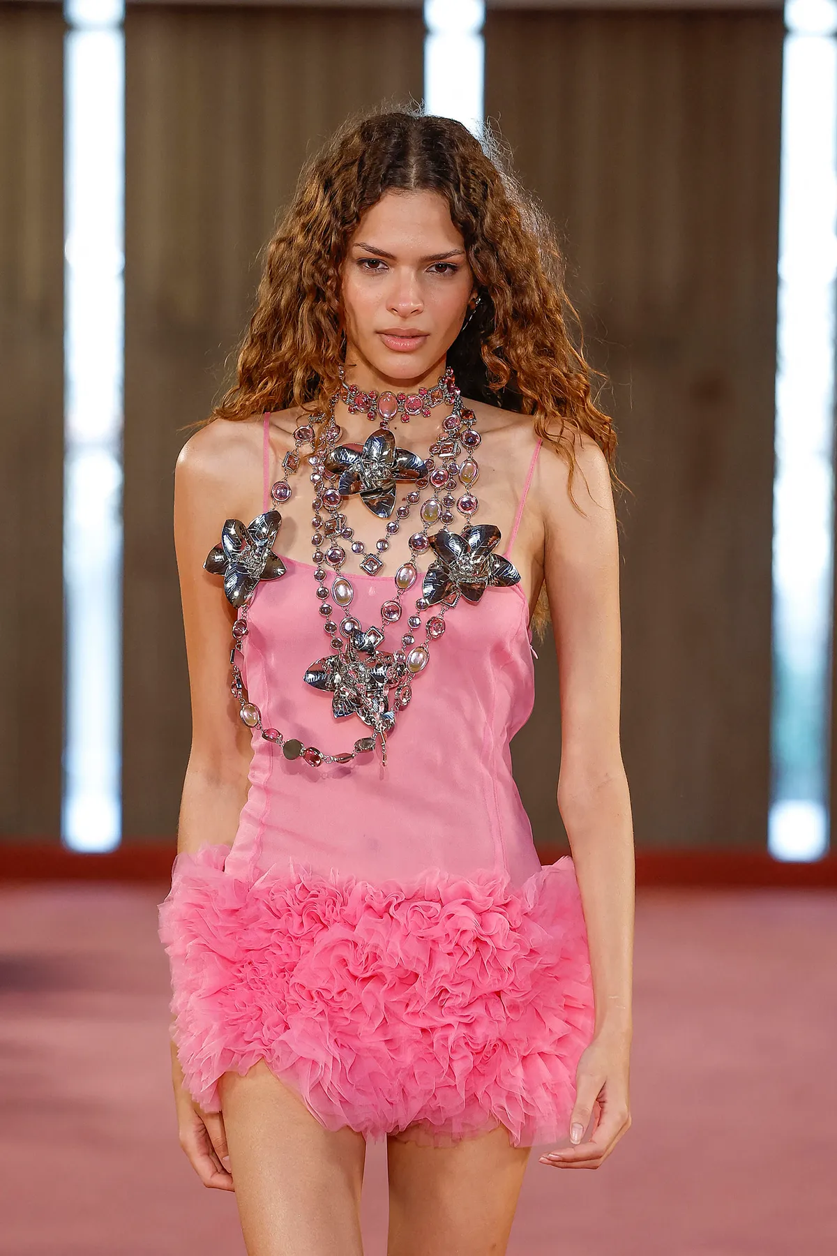 Blumarine Fashion Show "Ready-to-Wear Spring/Summer 2027" at Milan Fashion Week, on september 25th 2026. © Bestimage