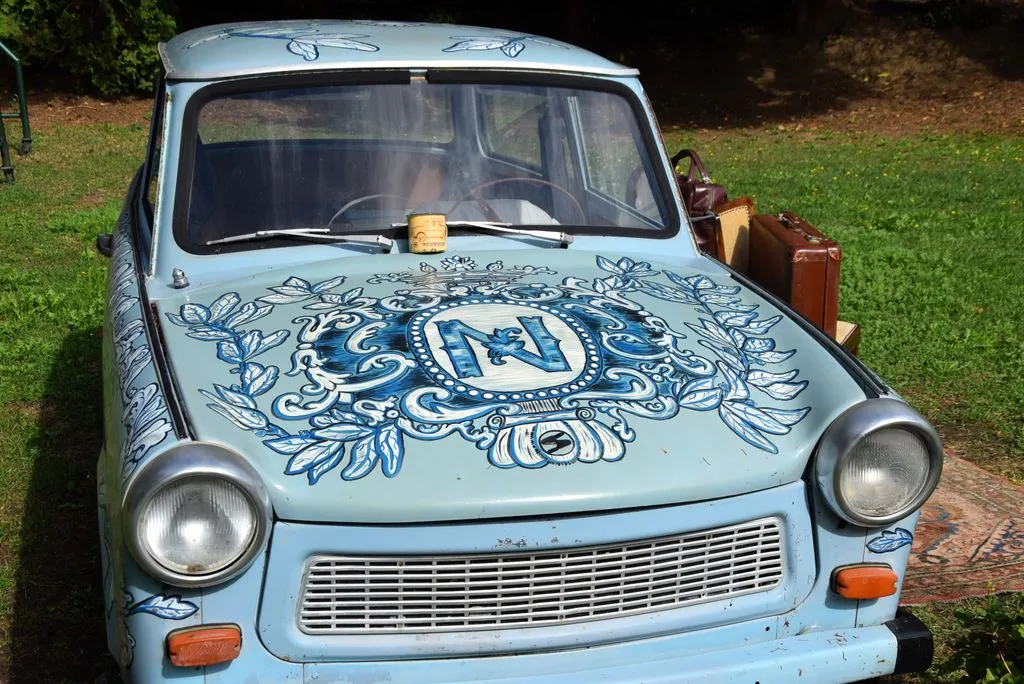 Trabant szelfipont Lenti, Zaol, Korosa Titanilla