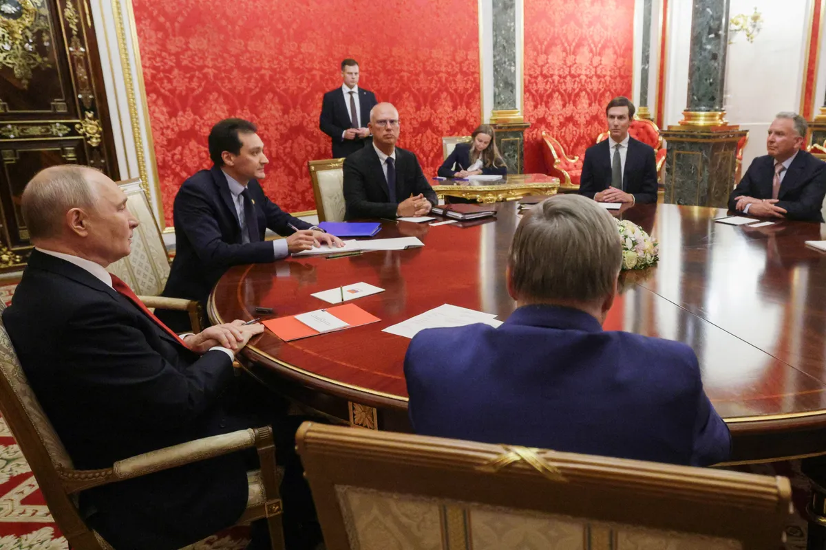Witkoff és Kushner Putyinnal már tárgyalt a béke lehetőségeiről, most Zelenszkij következik Fotó: GAVRIIL GRIGOROV / POOL