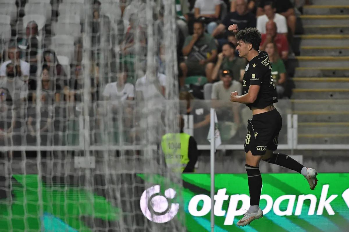 Bagi Ádám kezdőként kapott lehetőséget a Celtic-Fradi Európa-liga mérkőzésen