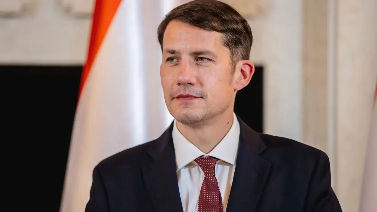 Pásztor Bálint, a Vajdasági Magyar Szövetség elnöke értékelte a szerbiai parlamenti választások előzetes eredményeit (Fotó: Csudai Sándor)