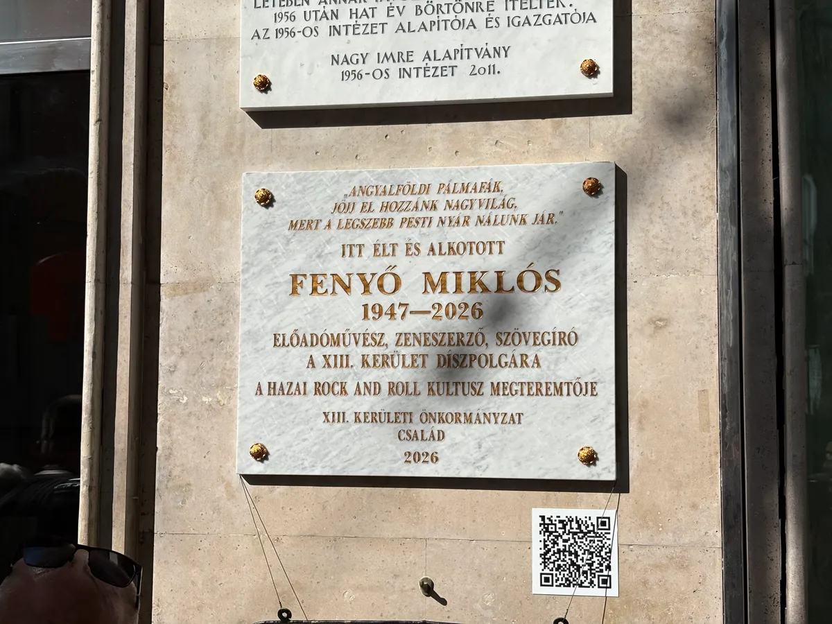 Fenyő Miklós emléktábla