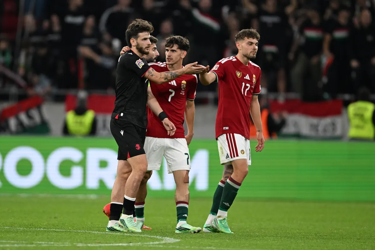 A magyar válogatott Kerkez Milos góljának köszönhetően 1-0-ra legyőzte Georgiát a Nemzetek Ligájában