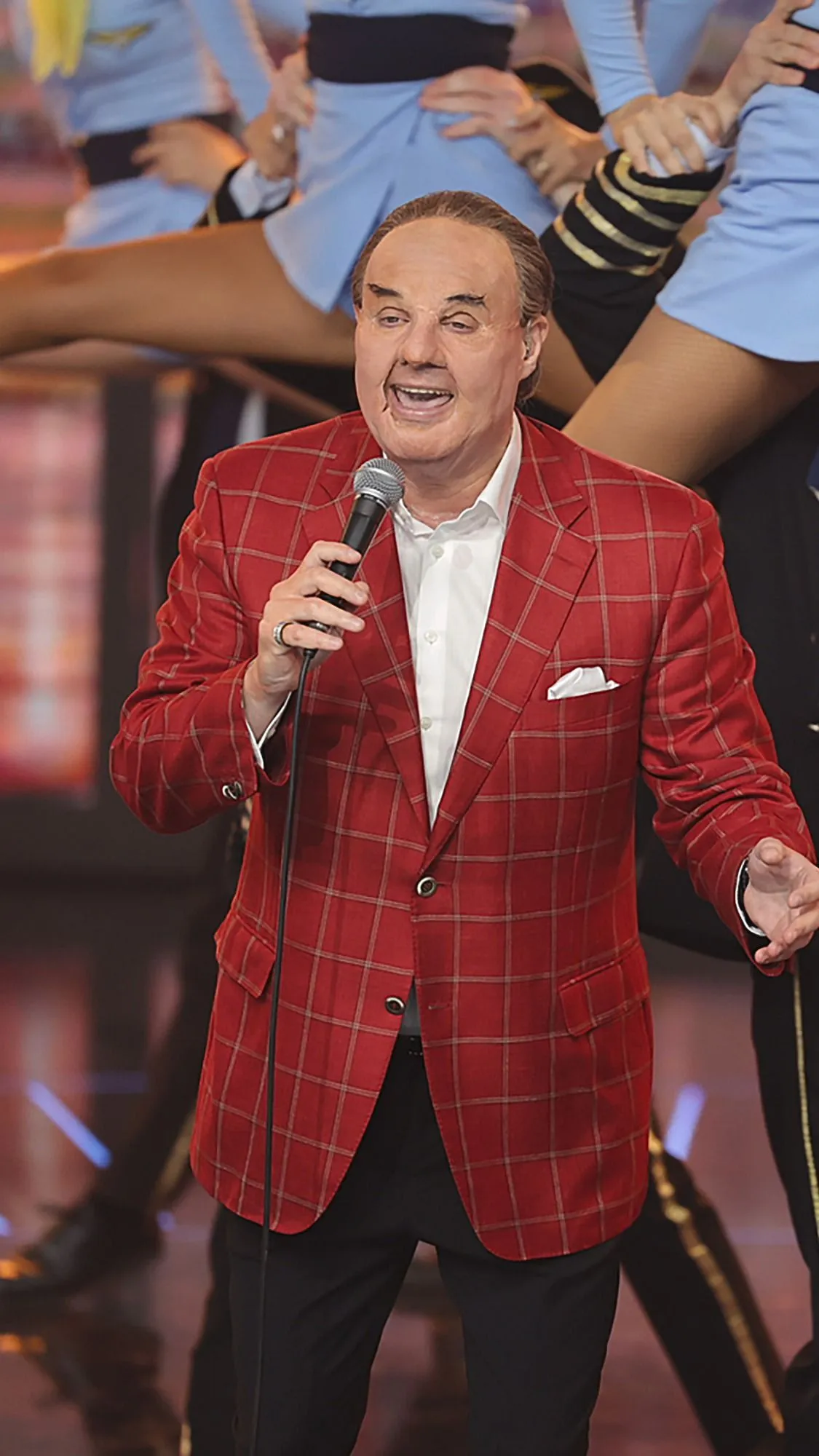 Takács Nikolas alig tudta mozgatni az arcát a maszk alatt